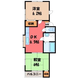 アレスト関口 PART1の物件間取画像